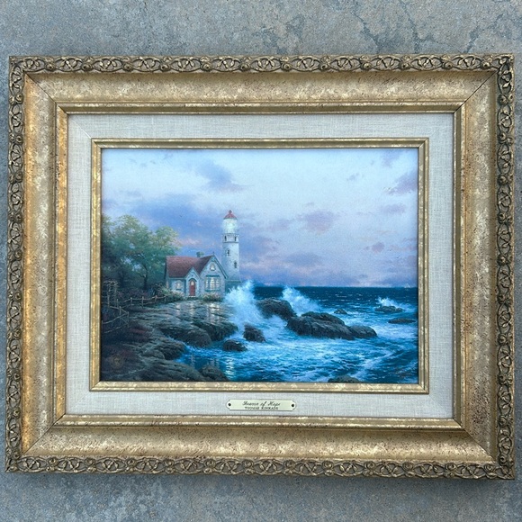 Vintage Other - Beacon Of Hope’ by Thomas Kinkade Authentic 1997
